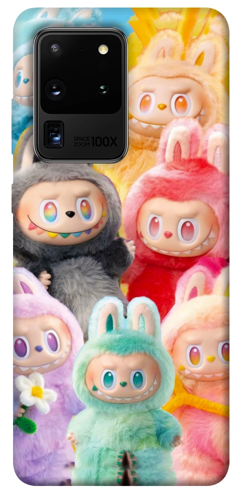 Чехол Rainbow labubu для Galaxy S20 Ultra (2020)