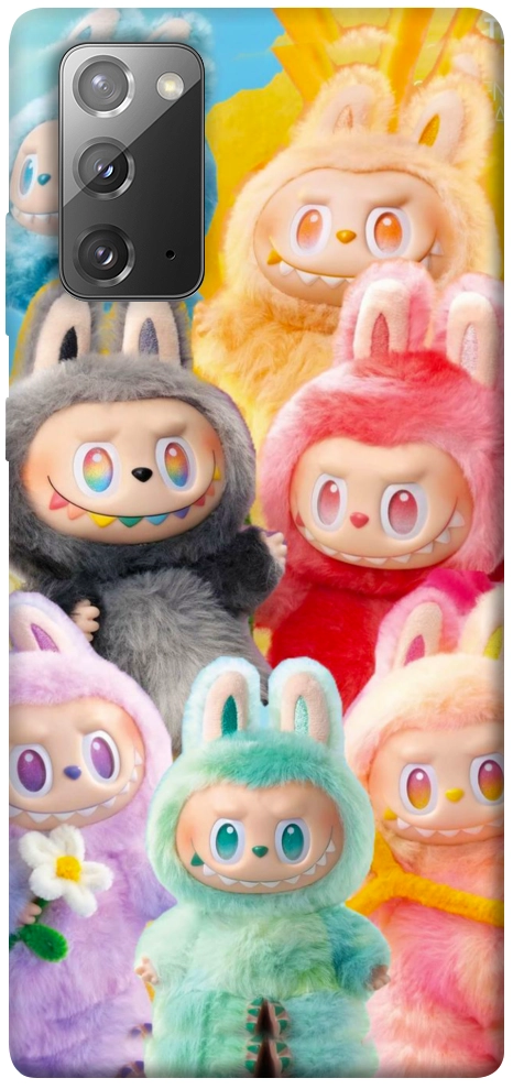 Чохол Rainbow labubu для Galaxy Note 20