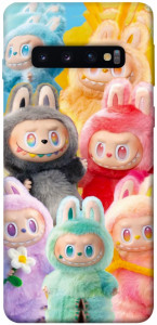 Чехол Rainbow labubu для Galaxy S10 (2019)