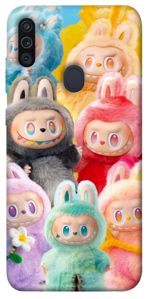 Чехол Rainbow labubu для Galaxy M11 (2020)