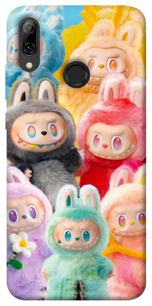 Чехол Rainbow labubu для Huawei P Smart (2019)