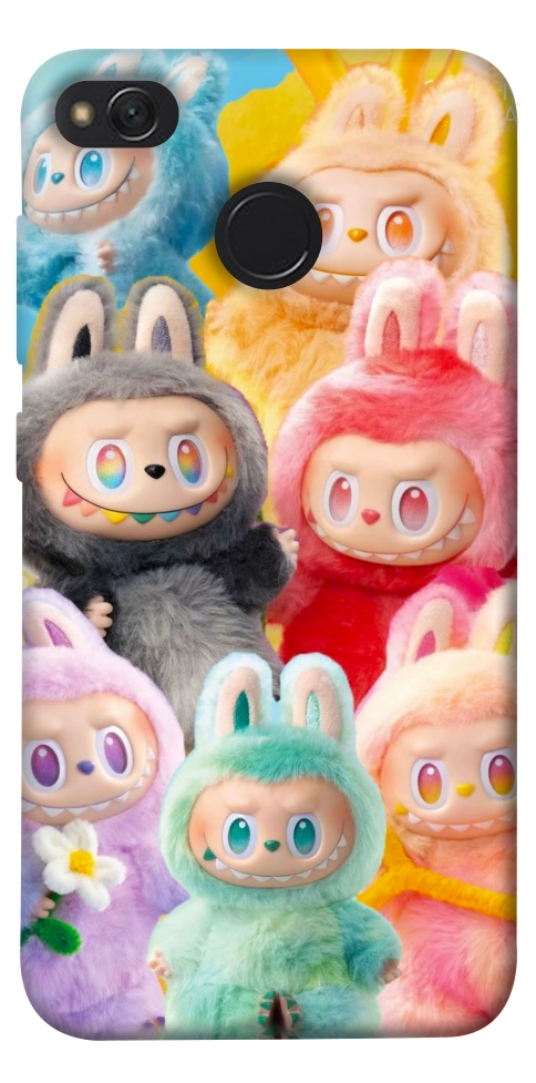 Чохол Rainbow labubu для Xiaomi Redmi 4X