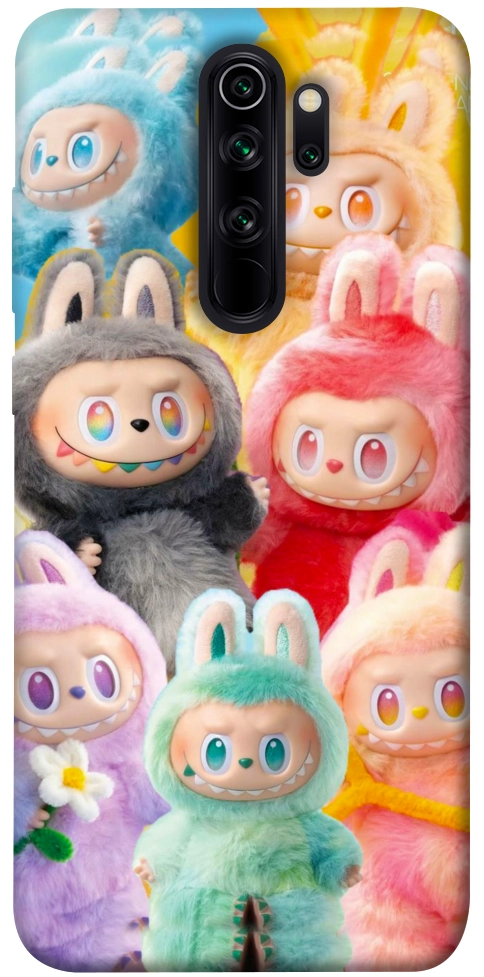 Чохол Rainbow labubu для Xiaomi Redmi Note 8 Pro