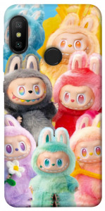 Чохол Rainbow labubu для Xiaomi Redmi 6 Pro