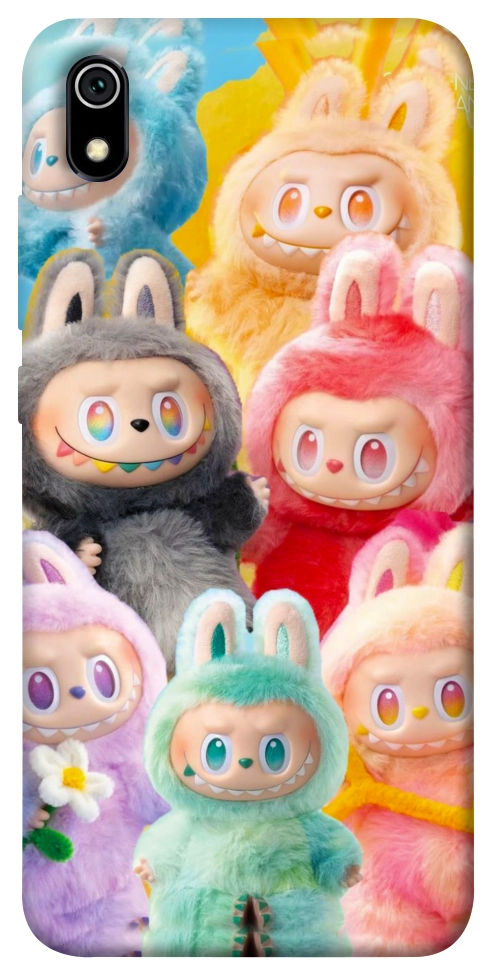 Чохол Rainbow labubu для Xiaomi Redmi 7A