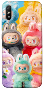 Чохол Rainbow labubu для Xiaomi Redmi 9A