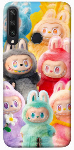 Чехол Rainbow labubu для Huawei Y6p
