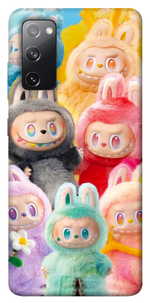 Чехол Rainbow labubu для Galaxy S20 FE
