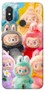 Чохол Rainbow labubu для Xiaomi Mi 8
