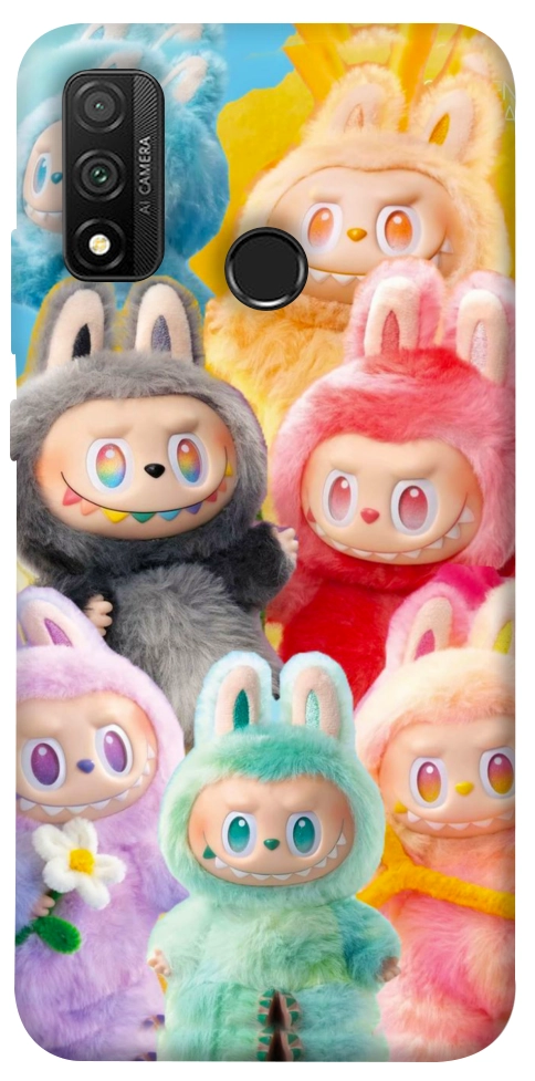Чохол Rainbow labubu для Huawei P Smart (2020)