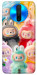 Чехол Rainbow labubu для Xiaomi Poco X2
