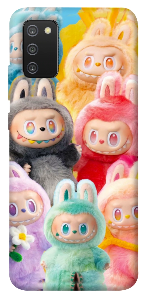 Чехол Rainbow labubu для Galaxy A02s