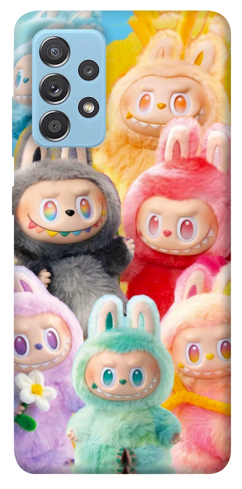 Чохол Rainbow labubu для Galaxy A52