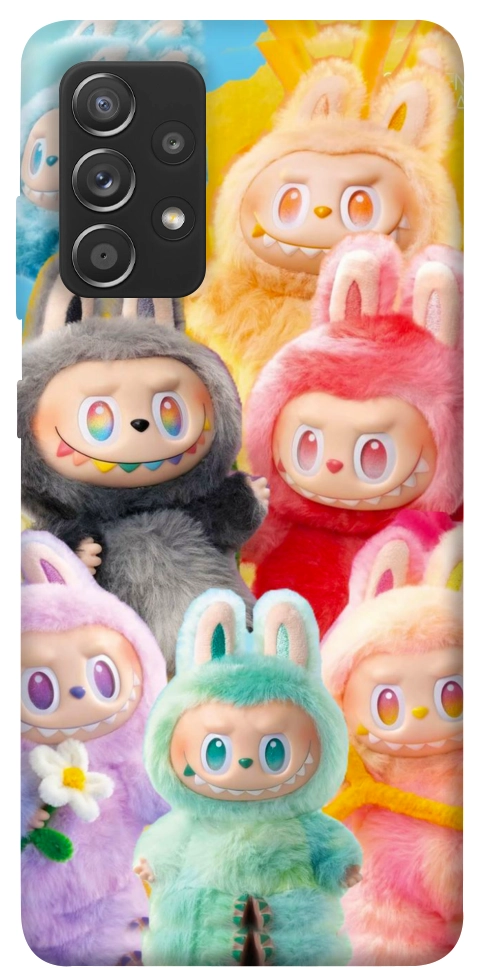 Чохол Rainbow labubu для Galaxy A72 5G