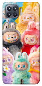 Чехол Rainbow labubu для Oppo Reno 4 Lite