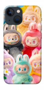 Чохол Rainbow labubu для iPhone 13 mini