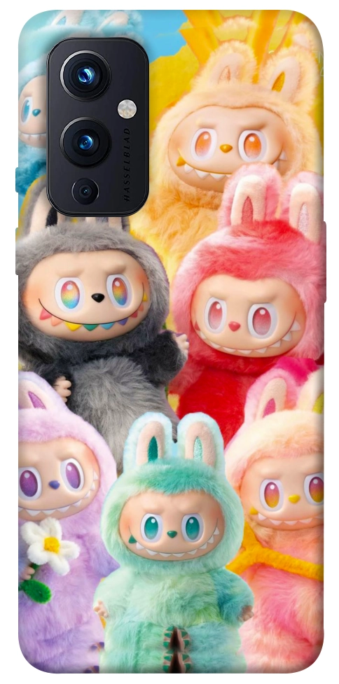 Чохол Rainbow labubu для OnePlus 9