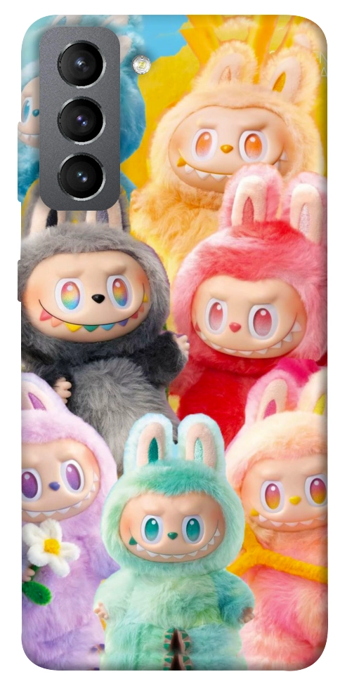 Чехол Rainbow labubu для Galaxy S21 FE