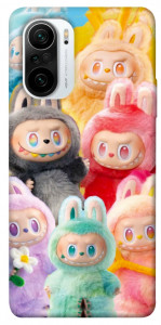 Чохол Rainbow labubu для Xiaomi Redmi K40