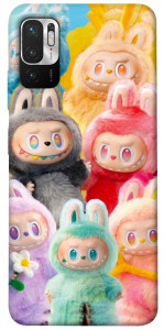 Чохол Rainbow labubu для Xiaomi Poco M3 Pro
