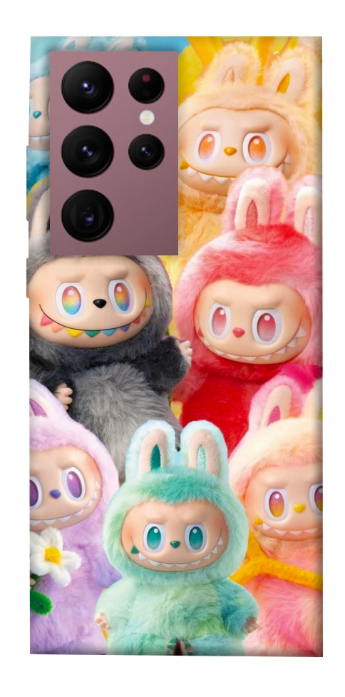 Чехол Rainbow labubu для Galaxy S22 Ultra