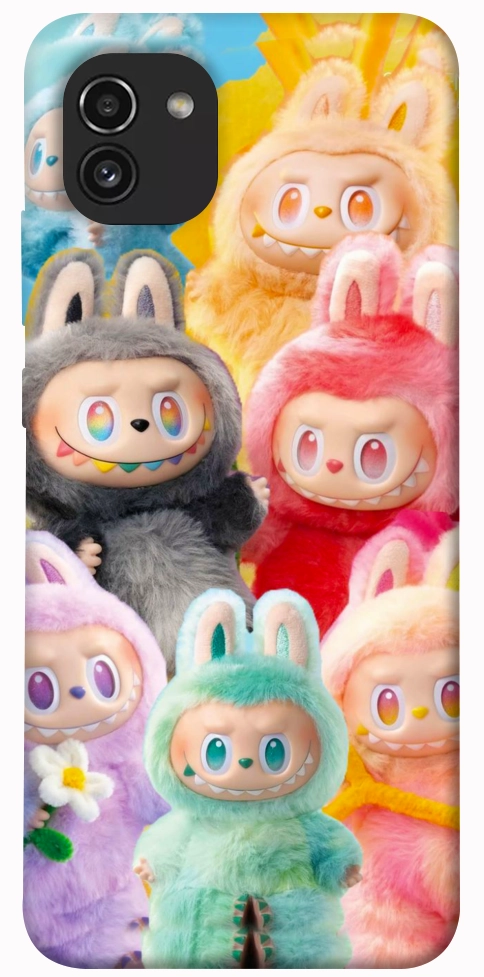 Чохол Rainbow labubu для Galaxy A03