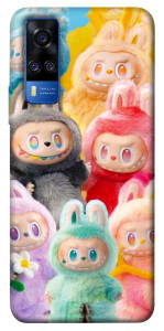 Чехол Rainbow labubu для Vivo Y51a