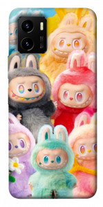 Чохол Rainbow labubu для Vivo Y15s
