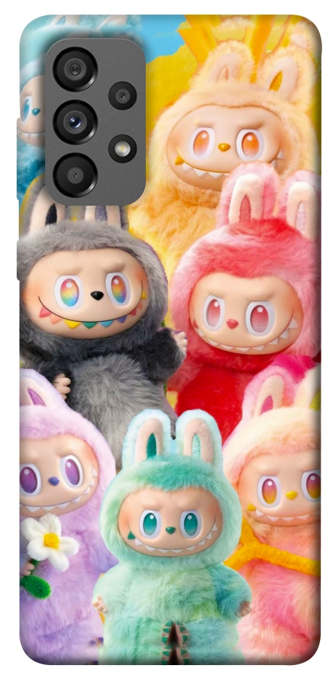 Чехол Rainbow labubu для Galaxy A73 5G