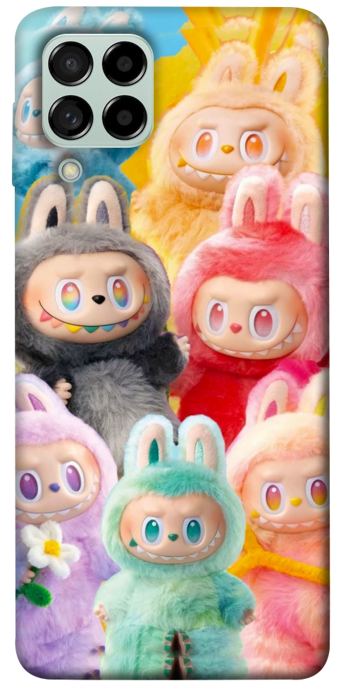 Чехол Rainbow labubu для Galaxy M53