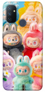 Чехол Rainbow labubu для OnePlus Nord N100