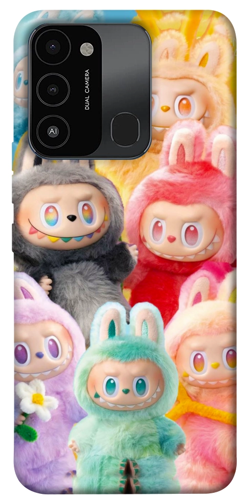 Чохол Rainbow labubu для TECNO Spark Go 2022 (KG5m)