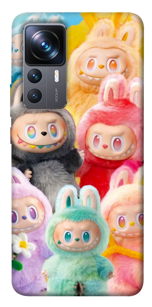 Чехол Rainbow labubu для Xiaomi 12T