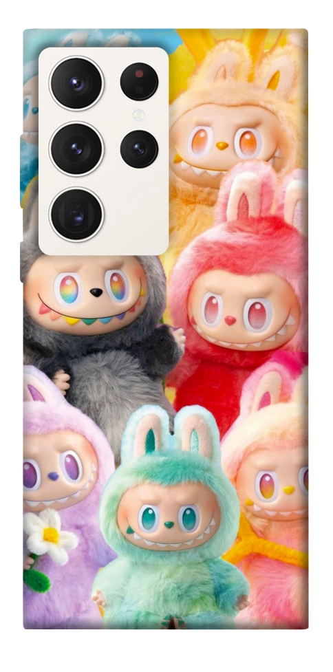 Чохол Rainbow labubu для Galaxy S23 Ultra