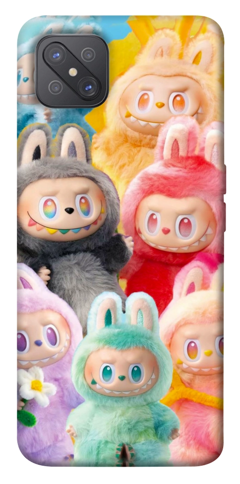 Чехол Rainbow labubu для Oppo A92s