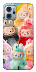 Чехол Rainbow labubu для Motorola Moto G23