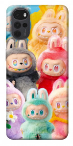 Чехол Rainbow labubu для Motorola Moto G22