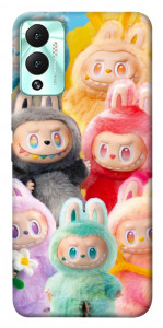 Чохол Rainbow labubu для Infinix Hot 12 Play