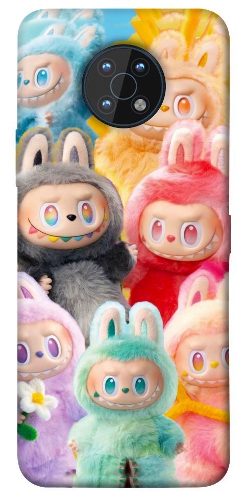 Чехол Rainbow labubu для Nokia G50