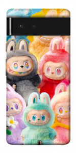 Чехол Rainbow labubu для Google Pixel 6