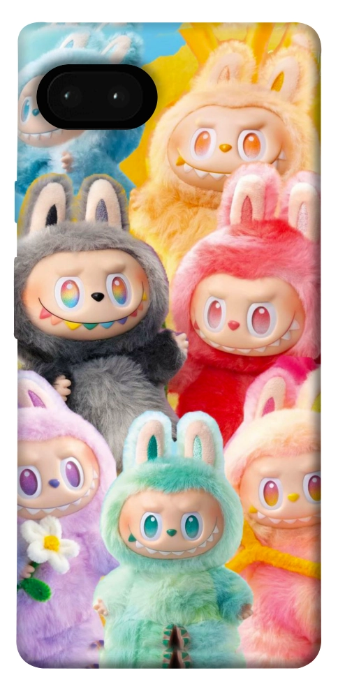 Чохол Rainbow labubu для Google Pixel 7A