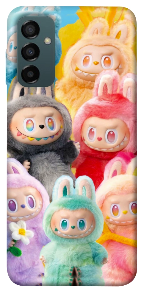 Чехол Rainbow labubu для Galaxy M14 5G