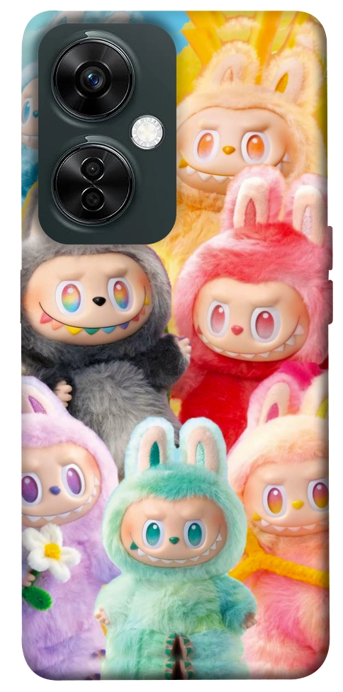Чехол Rainbow labubu для OnePlus Nord CE 3 Lite
