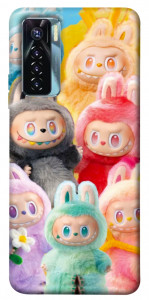 Чехол Rainbow labubu для TECNO Camon 17 Pro
