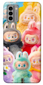 Чехол Rainbow labubu для Nokia G22