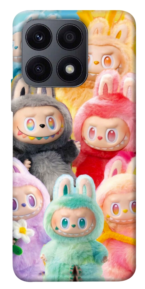 Чехол Rainbow labubu для Huawei Honor X8a