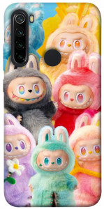 Чохол Rainbow labubu для Xiaomi Redmi Note 8 2021