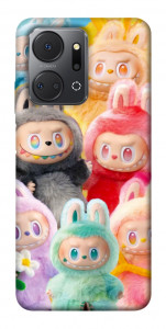 Чехол Rainbow labubu для Huawei Honor X7a