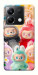 Чохол Rainbow labubu для Xiaomi Poco X6