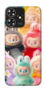 Чехол Rainbow labubu для ZTE Blade A73 4G